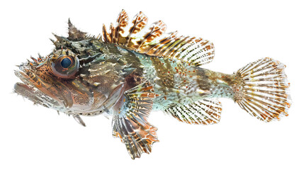 Obraz premium Stonefish Isolated