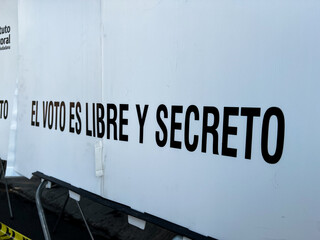 Voto libre y secreto, elecciones presidenciales en México 