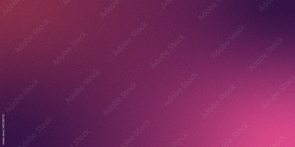 Aufkleber abstract magenta gradient background with grainy noise texture. vibrant magenta pink glowing color g
