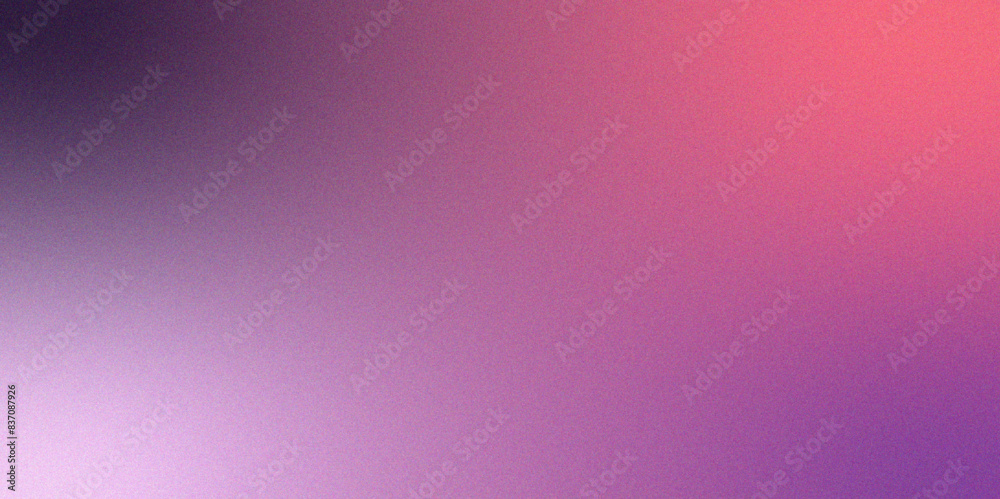 Aufkleber abstract magenta gradient background with grainy noise texture. vibrant magenta pink glowing color g