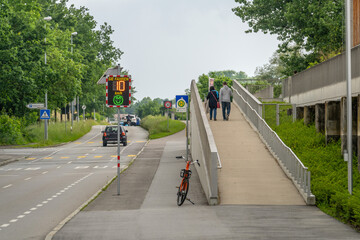 Zone 30 Gewschwindigkeitsmessung / Verkehr