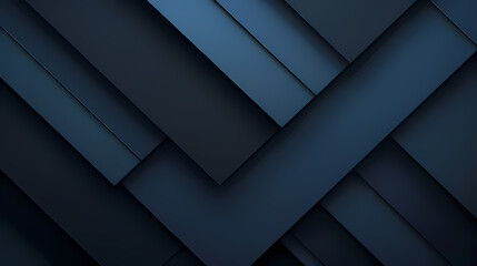 Abstract blue geometric background featuring overlapping diagonal layers with a sleek and modern design. Ideal for technology or architectural themes.