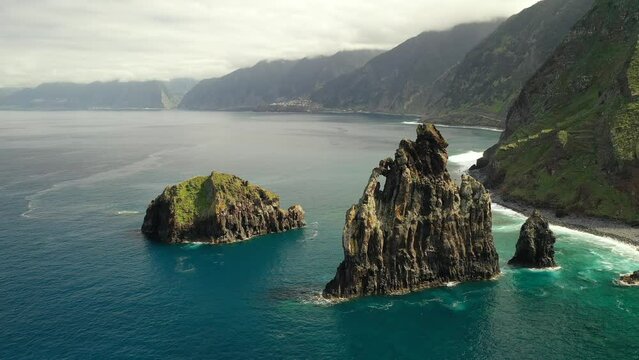 Praia da Ribeira da Janela madeira