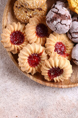 assortment of cookies for dessert and treats