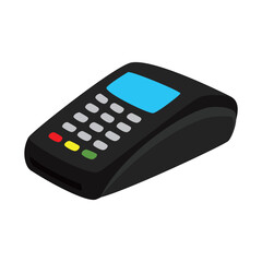 Obraz premium point of sale design. card transaction machine sign and symbol.