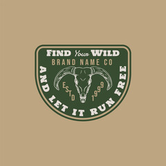 Classic Western Emblems: Hand-Drawn Cowboy Icons