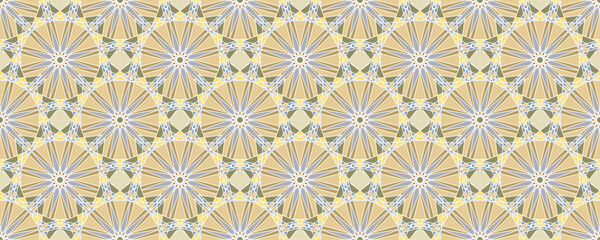 Abstract vector seamless mandala background. Texture in oriental style for design, print, scrapbooking, textiles, packaging, wallpaper