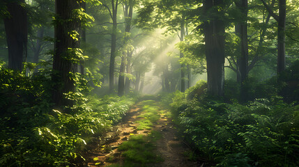 Fototapeta premium Forest Path