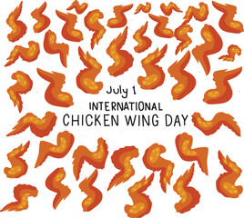 international chicken wing day is celebrated every year on 1 july