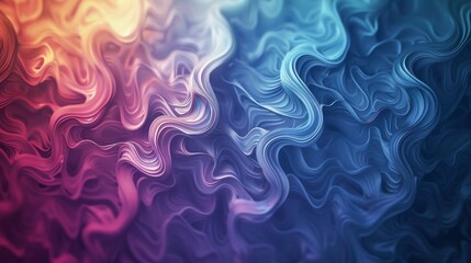 Abstract gradient background with swirling patterns of vibrant color