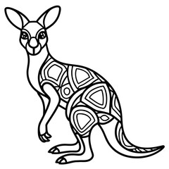 Fototapeta premium COLORING PAGES FO RKIDS AND ADULTS 