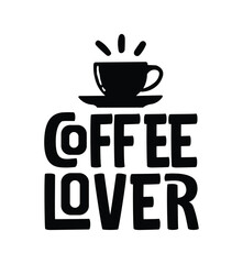 Coffee snob typography coffee quote for print on t shirt mug pillow craft svg, vector file.