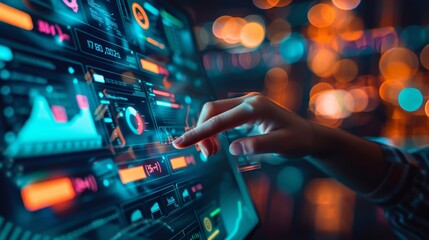 Touch awakens sleeping data, bringing insights to the surface.