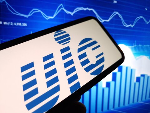 Konskie, Poland - May 30, 2024: United Industrial Corporation company logo displayed on mobile phone