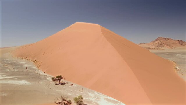 Huge fantasy dunes landscape.