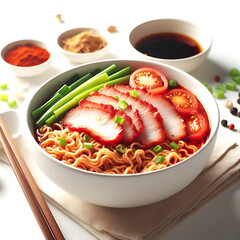  various thai food in bowl