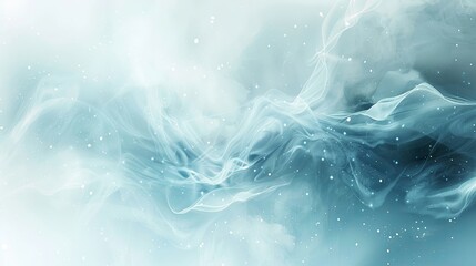 Energetic Pale White and Light Blue Finance Innovation Concept with PowerPoint Background