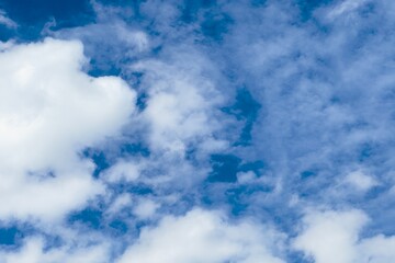 summer blue gradient clouds soft white background beauty with clear clouds in sunshine calm bright winter weather bright turquoise landscape in day environment horizon view spring wind