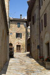 Monticchiello is a village in Tuscany, administratively a frazione of the comune of Pienza, province of Siena