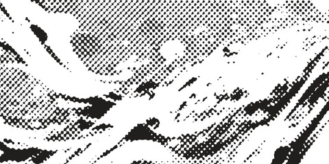 black dots halftone vector illustration on white background