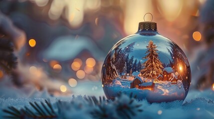 Beautiful christmas bauble