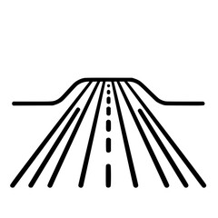 Road Single Icon