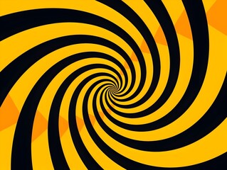 Hypnotic Spiral Spinwheel Art Design