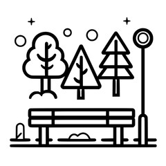 Icon set icon, friendship icon, lifestyles icon, springtime icon, transportation icon, weather icon, healthy lifestyle icon, playground icon, park bench icon, nature icon, grass icon, food icon, fores