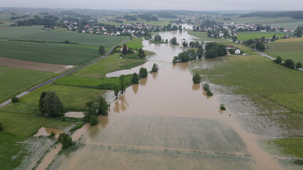 Pfaffenhofen Ilm as one of the city which was injured by the water flood in 2024