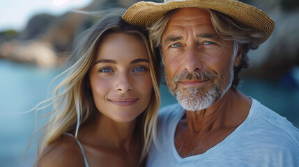 Age Gap Couple (Older Man and Younger Woman)