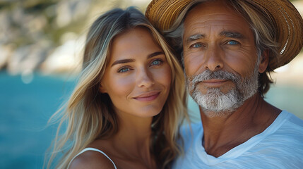 Age Gap Couple (Older Man and Younger Woman)