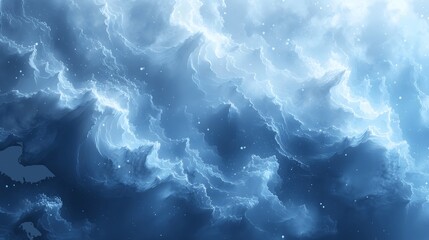 Fototapeta premium Clear, calm icy blue background with subtle texture, perfect for healthcare designs. 