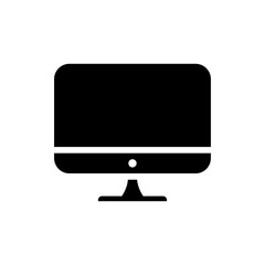 Monitor icon vector template design symbol illustration