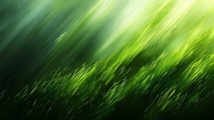 Fototapeta premium Modern green background with dynamic, minimalist diagonal lines.