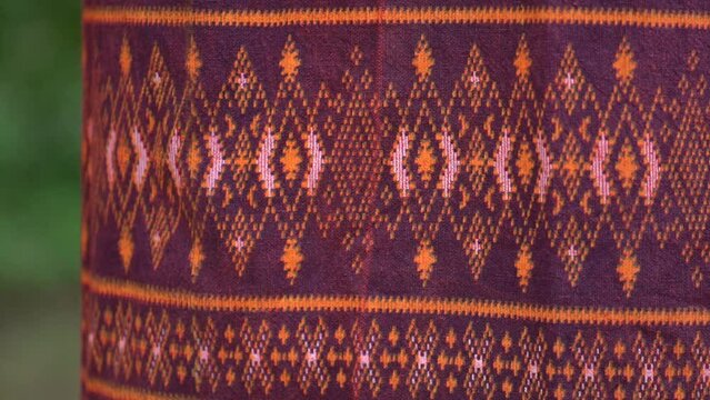 The culture and traditions of the Soe ethnic group are reflected in their traditional clothing, which features unique decorations and creative textile patterns specific to their tribe. Thailand 2023