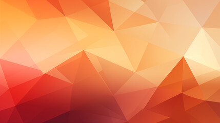 Geometric Abstract Image Pattern Background, Triangular Patterns in Warm Colors Like Orange, Texture, Wallpaper, Background, Cell Phone Cover and Screen, Smartphone, Computer, Laptop, 16:9 Format - PN