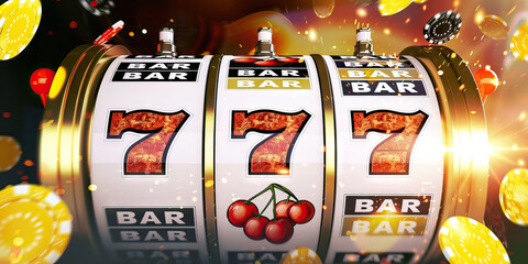 The hypnotic spin of a slot machine, a siren song for those lost in addiction