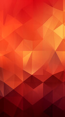Obraz premium Geometric Abstract Image Pattern Background, Triangular Patterns in Warm Colors Like Orange, Texture, Wallpaper, Background, Cell Phone Cover and Screen, Smartphone, Computer, Laptop, 9:16 Format - PN