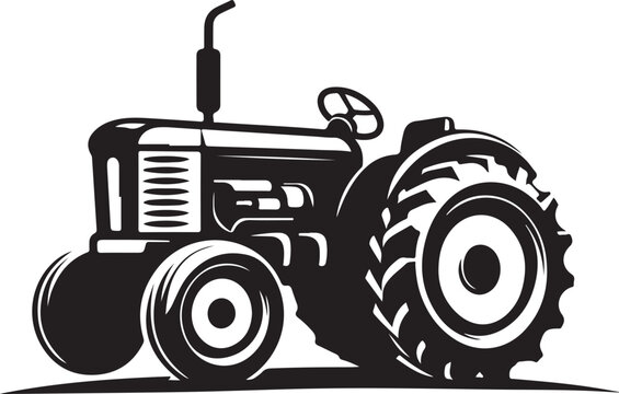 recommend clip art: tractor Vector