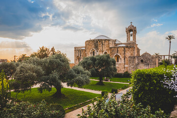 Fototapeta premium jbeil / byblos, lebanon - st. john marc church