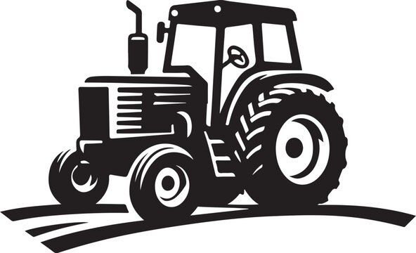 recommend clip art: tractor Vector