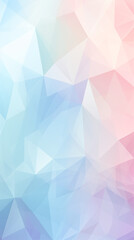 Obraz premium Geometric Abstract Image Pattern Background, Layered Triangles in Soft Pastel Colors, Texture, Wallpaper, Background, Cell Phone Cover and Screen, Smartphone, Computer, Laptop, 9:16 Format - PNG