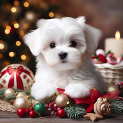 weihnachtlicher Malteser