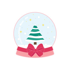 christmas snowglobe