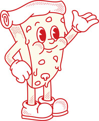 Fast food Retro Character Mascot
