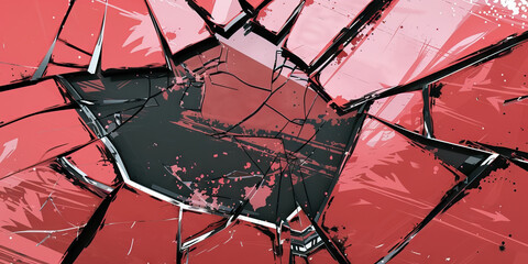 Fractured Reflections: Broken mirrors reflect distorted images of a once-beloved self, haunting reminders of what was lost in the pursuit of oblivion