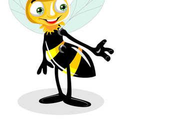 Cartoon Bee 3