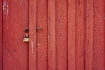 Full frame shot of closed door
