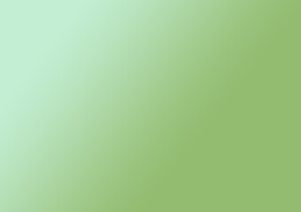 Light green horizontal gradient background. Background for design, print and graphic resources.  Blank space for inserting text.