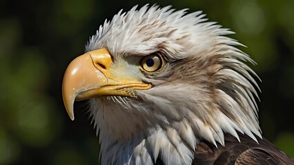 Obraz premium portrait of a eagle illustration.
